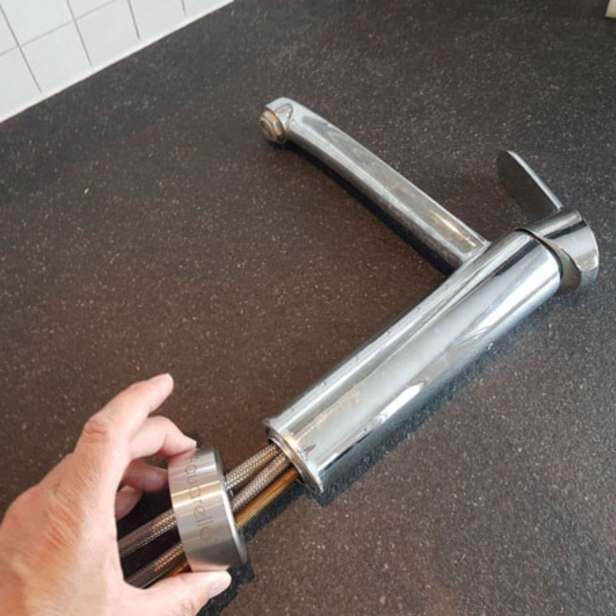 Prise de détail de l'anneau de distribution en acier de haute qualité pour fontaines à eau
