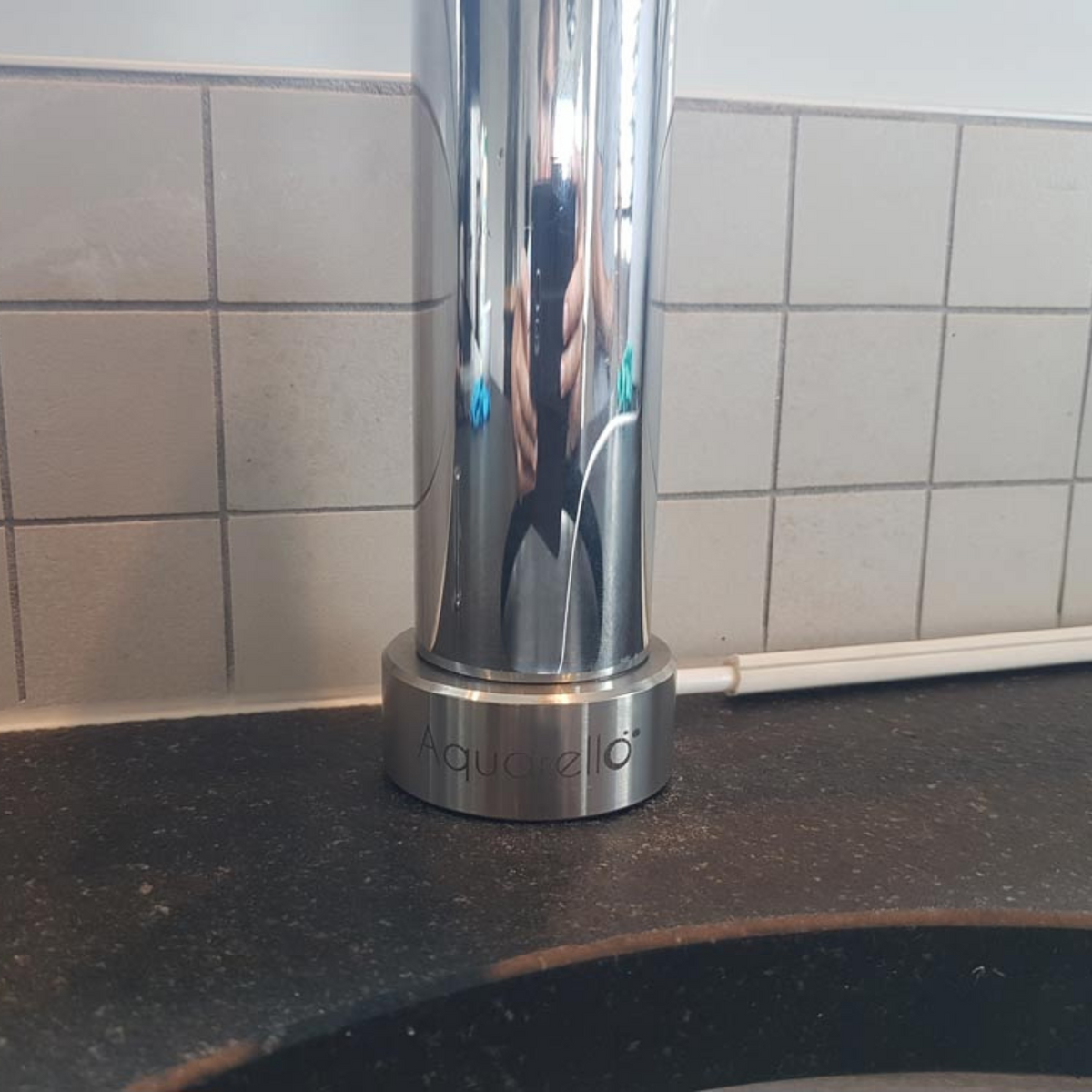 'TAPRING' pour raccord de fontaine à eau – Acier inoxydable, fabrication suisse