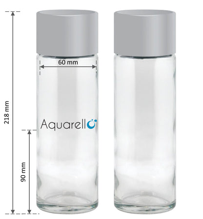 Bouteille en verre 50cl - Bouteille en verre Aquarello MODÈLE2